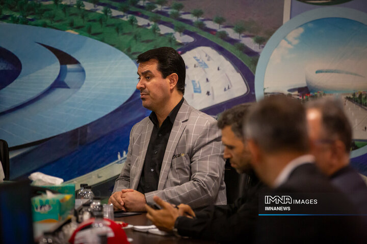 بازدید شهردار اصفهان از پروژه مرکز همایش‌های بین‌المللی اصفهان