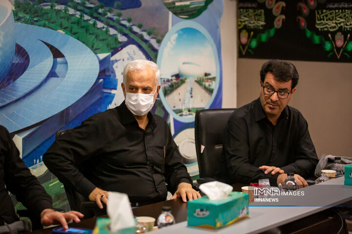 بازدید شهردار اصفهان از پروژه مرکز همایش‌های بین‌المللی اصفهان