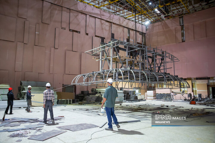 بازدید شهردار اصفهان از پروژه مرکز همایش‌های بین‌المللی اصفهان