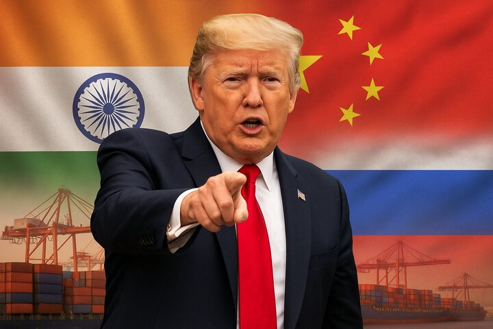 هند در آغوش مسکو و پکن با اعمال تعرفه‌های ترامپ