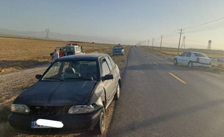 ۲۳ مصدوم در دو حادثه رانندگی در خراسان شمالی
