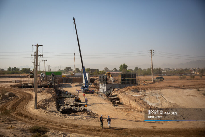 بازدید شهردار اصفهان از پروژه تقاطع‌های غیر همسطح شهید فخری‌زاده