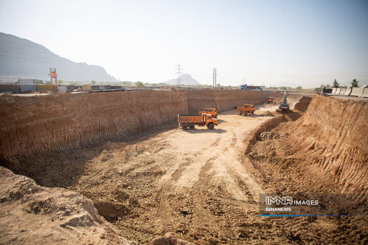 بازدید شهردار اصفهان از پروژه تقاطع‌های غیر همسطح شهید فخری‌زاده