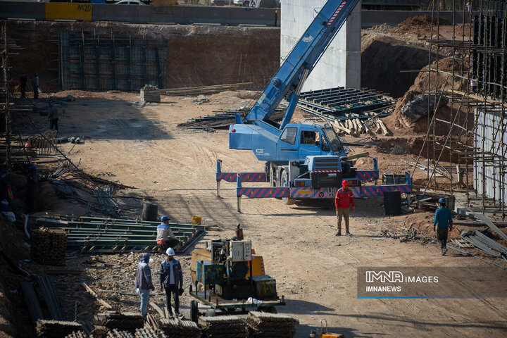 بازدید شهردار اصفهان از پروژه تقاطع‌های غیر همسطح شهید فخری‌زاده