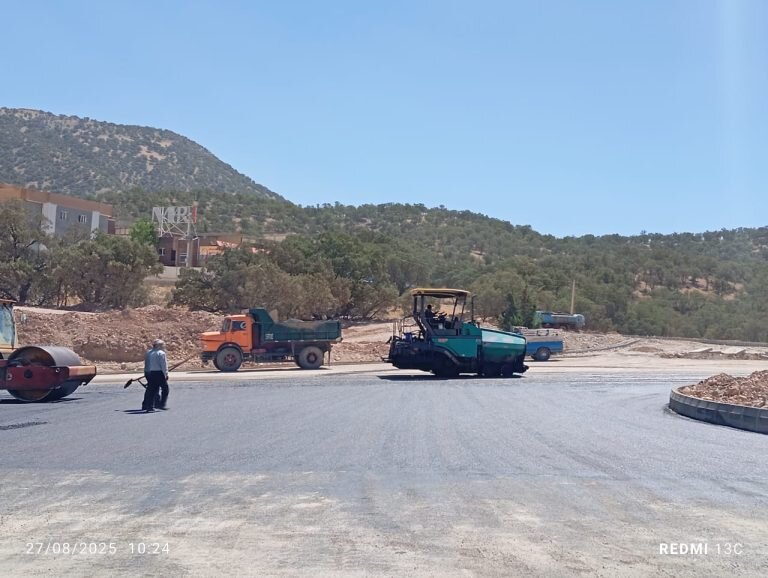 عملیات اجرایی ۴۵ متری سروک در ایستگاه آخر