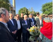 ورود وزیر کشور به استان مرکزی