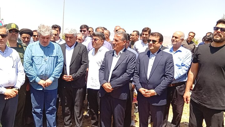 کلنگ‌زنی پروژه تعریض بهسازی و تعریض مسیر «منصورآباد-سرآبیز» باشت