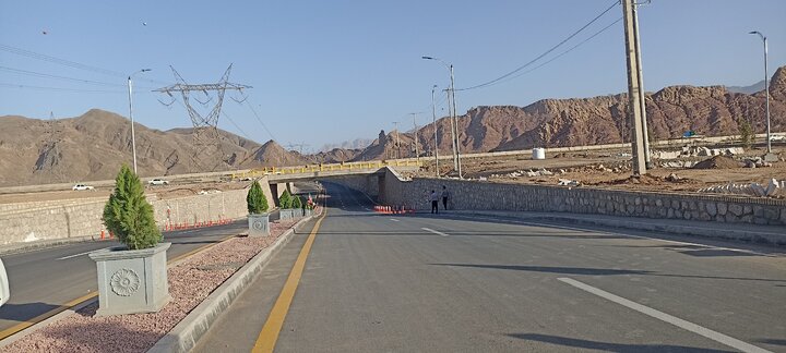 تقاطع غیرهمسطح کوثر یزد افتتاح شد