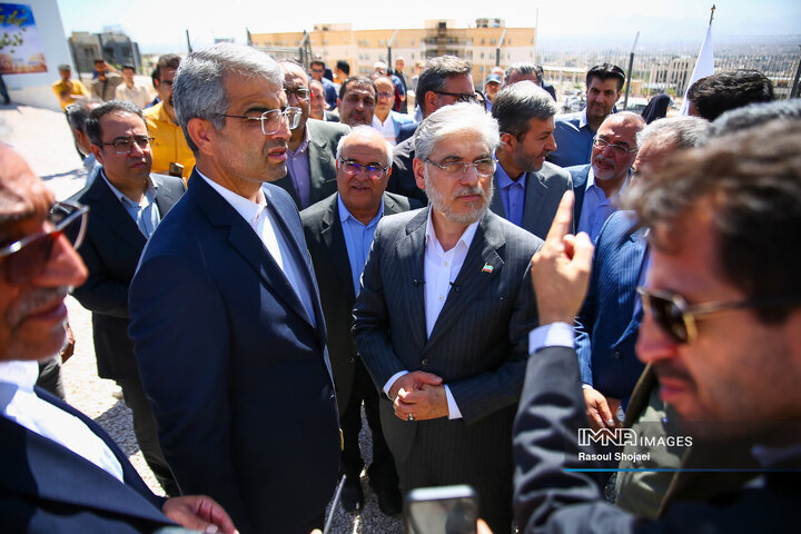 حضور وزیر علوم در دانشگاه صنعتی اصفهان