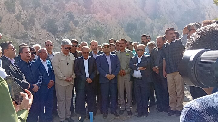 آغاز عملیات اجرایی قطعه سوم محور «باباکلان_چرام»+ فیلم