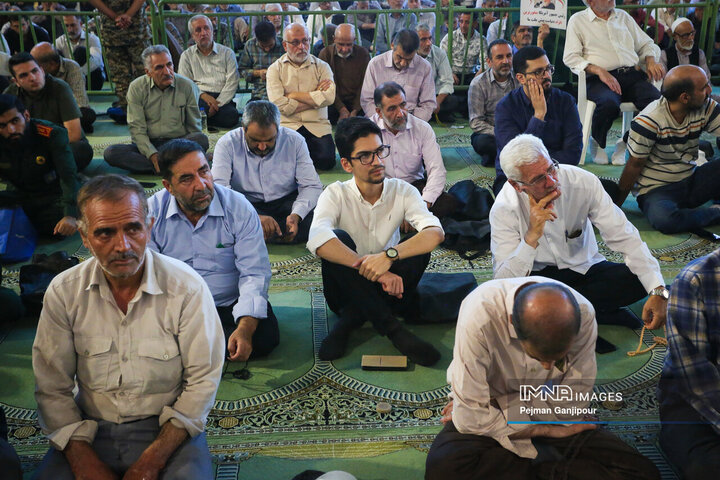 نماز عبادی سیاسی جمعه اصفهان