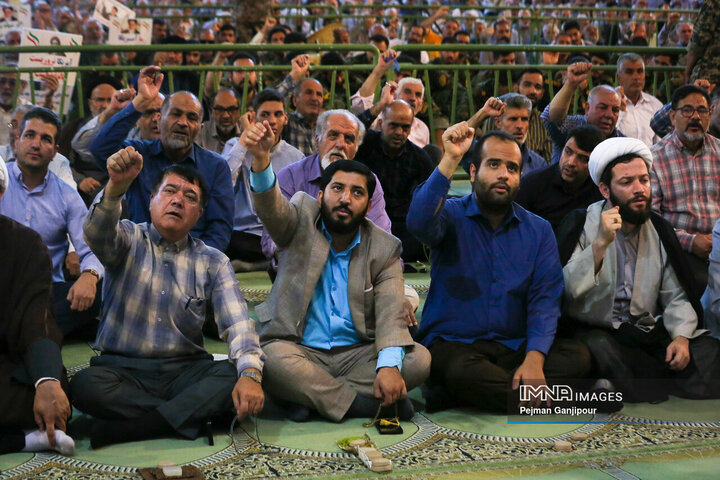 نماز عبادی سیاسی جمعه اصفهان