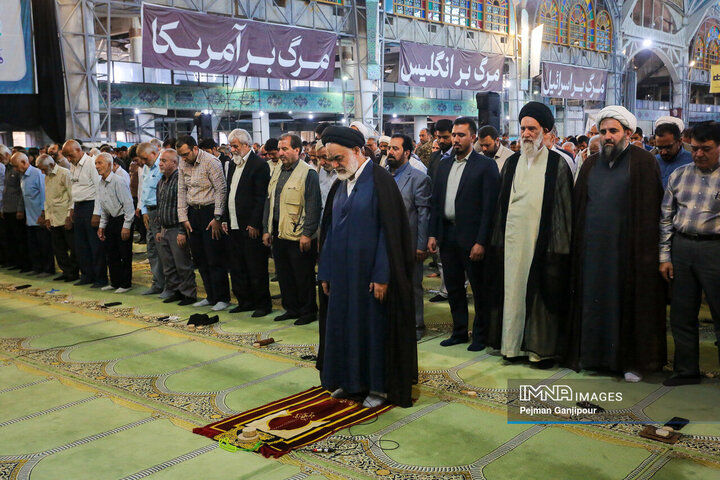 نماز عبادی سیاسی جمعه اصفهان