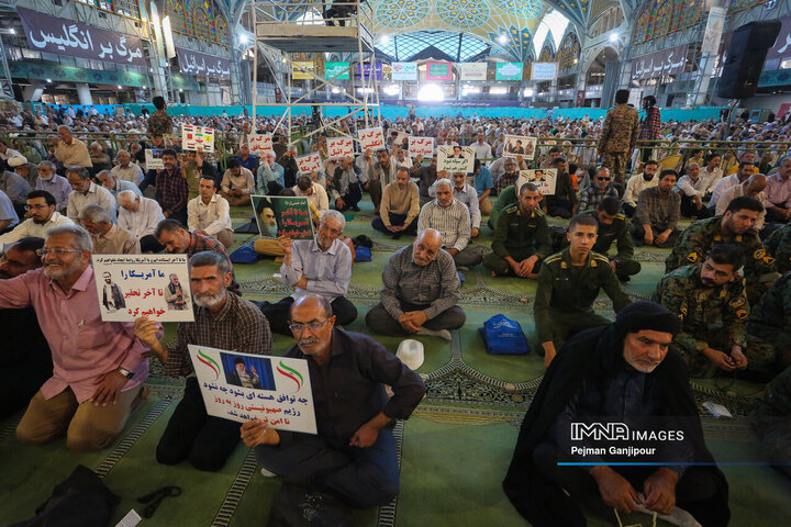 نماز عبادی سیاسی جمعه اصفهان