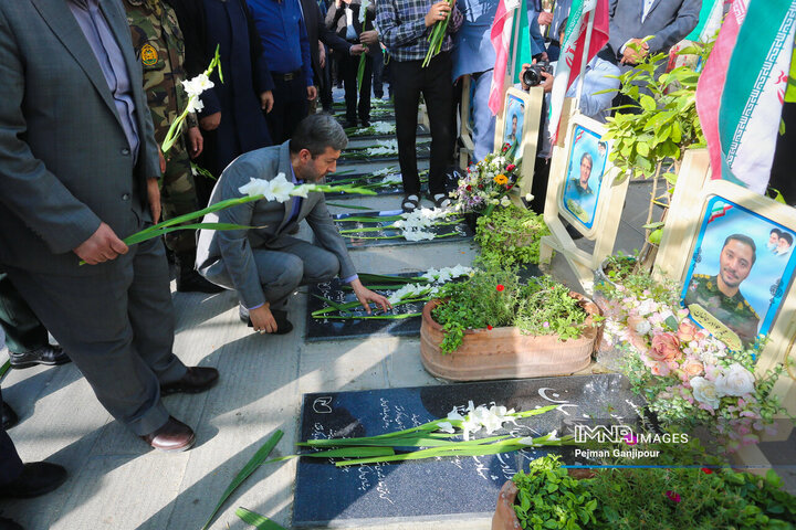 مراسم گرامیداشت سالروز شهادت شهیدان رجائی و با هنر در اصفهان