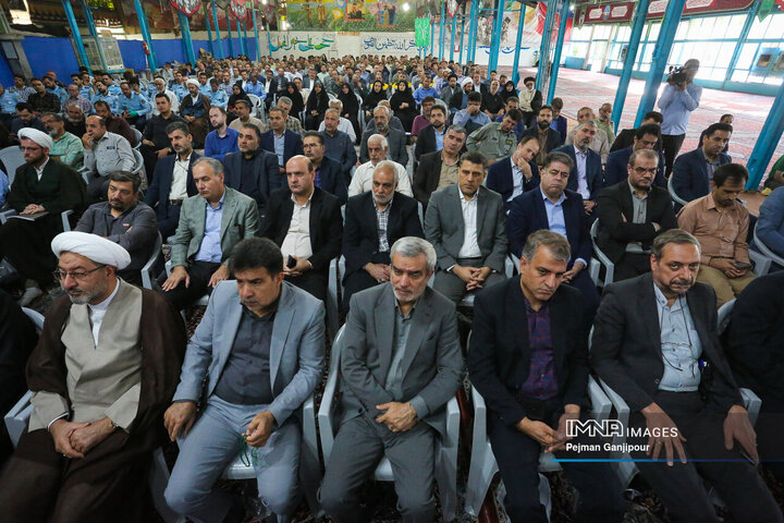 مراسم گرامیداشت سالروز شهادت شهیدان رجائی و با هنر در اصفهان