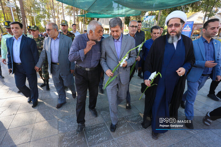 مراسم گرامیداشت سالروز شهادت شهیدان رجائی و با هنر در اصفهان