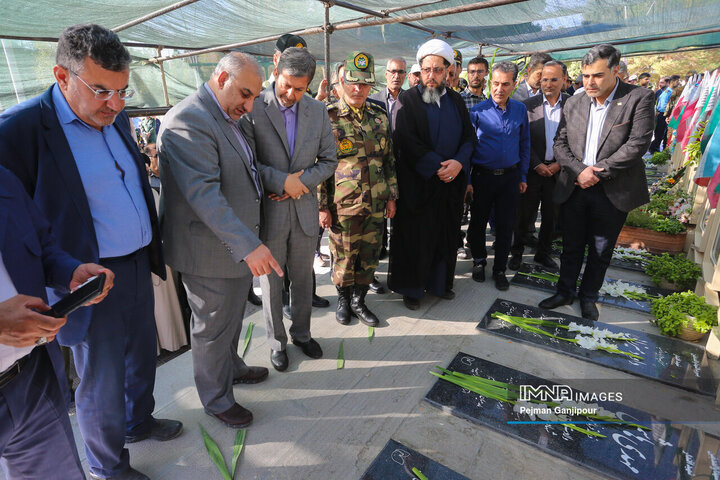 مراسم گرامیداشت سالروز شهادت شهیدان رجائی و با هنر در اصفهان