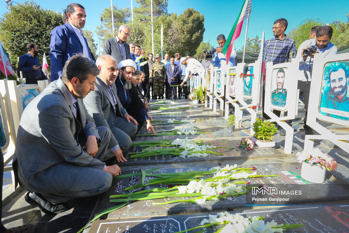 مراسم گرامیداشت سالروز شهادت شهیدان رجائی و با هنر در اصفهان