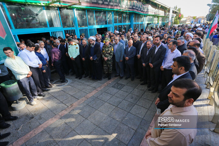 مراسم گرامیداشت سالروز شهادت شهیدان رجائی و با هنر در اصفهان