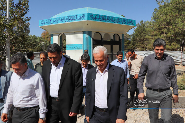 بازدید شهردار اصفهان از منطقه 12 شهرداری
