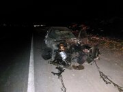 حادثه رانندگی در انارک نایین ۲ فوتی برجای گذاشت