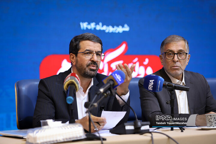 نشست خبری استاندار همدان