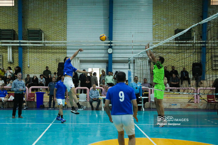 اختتامیه مسابقات والیبال شهرداری اصفهان