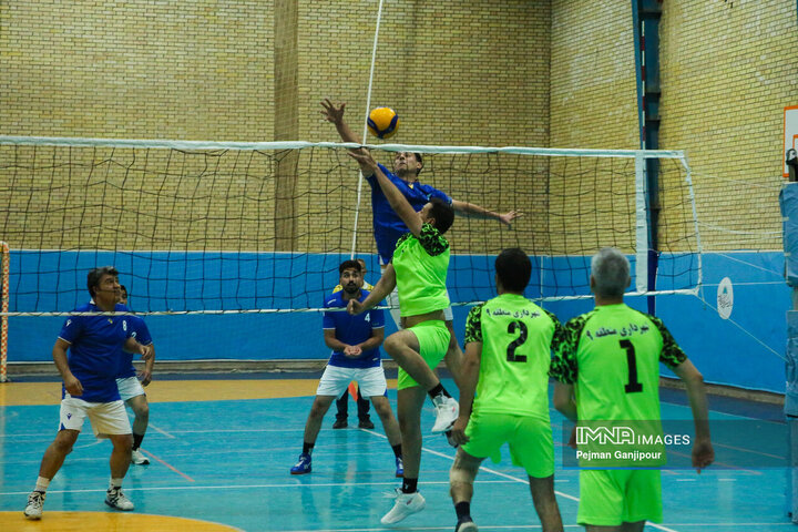 اختتامیه مسابقات والیبال شهرداری اصفهان