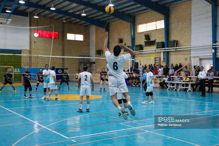 اختتامیه مسابقات والیبال شهرداری اصفهان