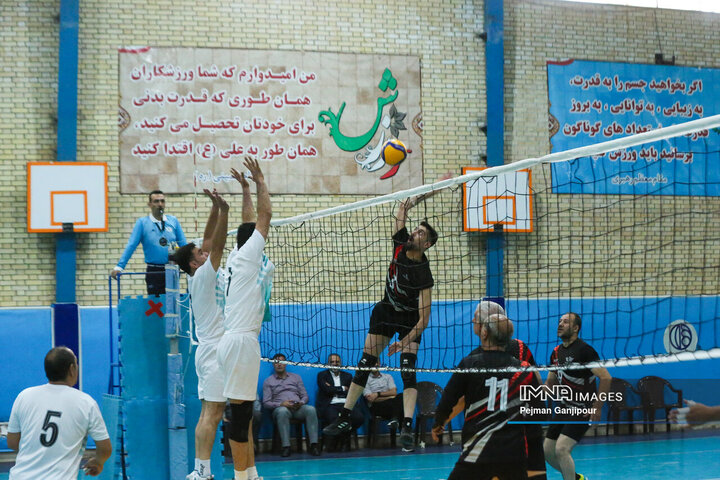 اختتامیه مسابقات والیبال شهرداری اصفهان