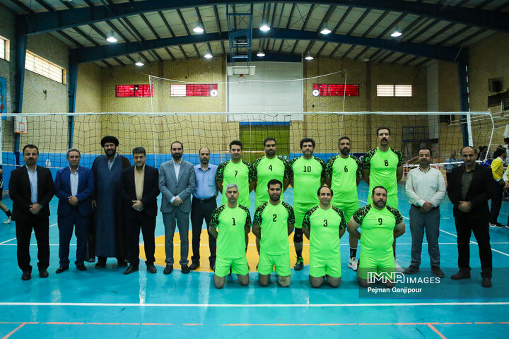 اختتامیه مسابقات والیبال شهرداری اصفهان