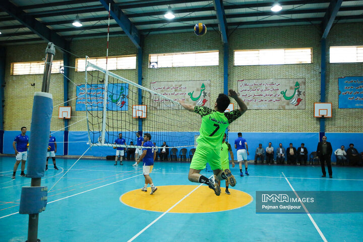 اختتامیه مسابقات والیبال شهرداری اصفهان
