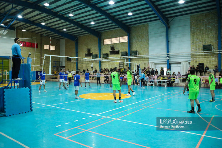 اختتامیه مسابقات والیبال شهرداری اصفهان