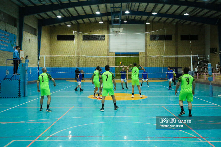 اختتامیه مسابقات والیبال شهرداری اصفهان