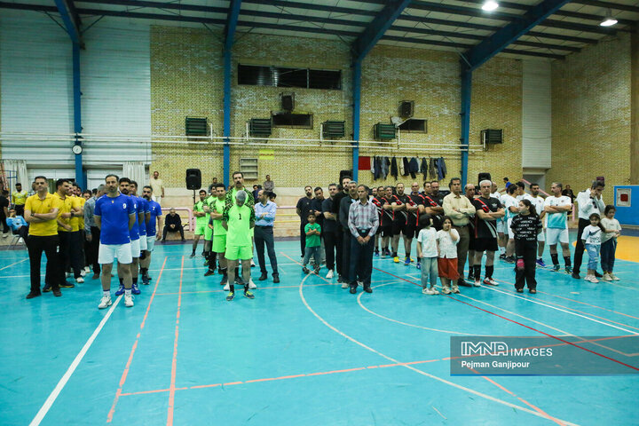 اختتامیه مسابقات والیبال شهرداری اصفهان