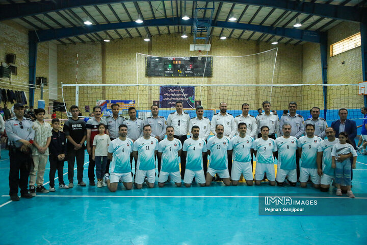 اختتامیه مسابقات والیبال شهرداری اصفهان