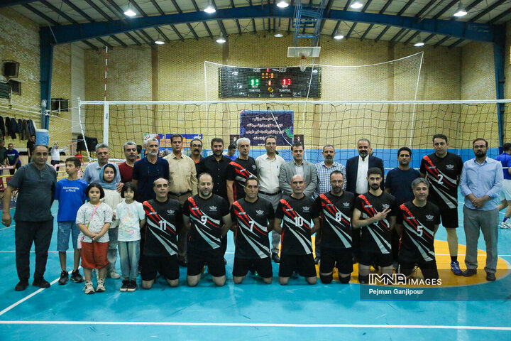 اختتامیه مسابقات والیبال شهرداری اصفهان