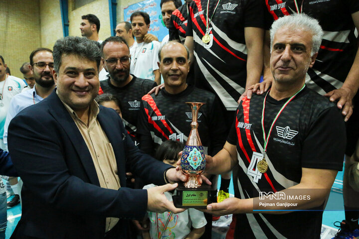 اختتامیه مسابقات والیبال شهرداری اصفهان