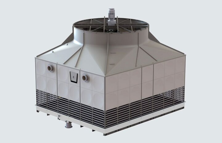 مهم‌ترین قطعات برج خنک کننده