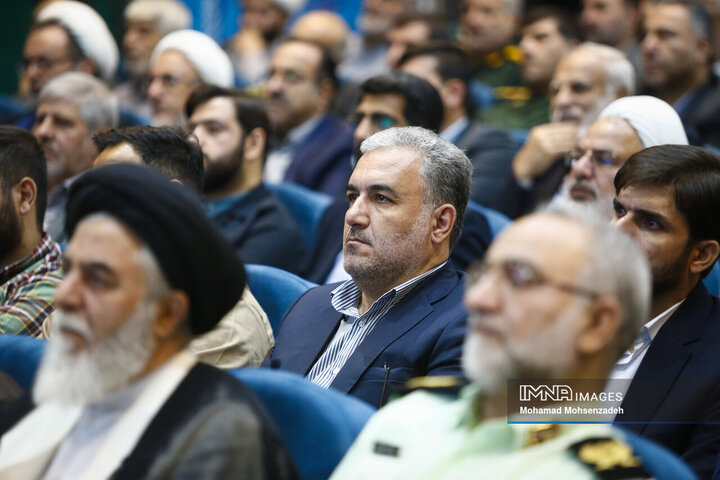 آیین تکریم و معارفه فرمانده جدید سپاه قم