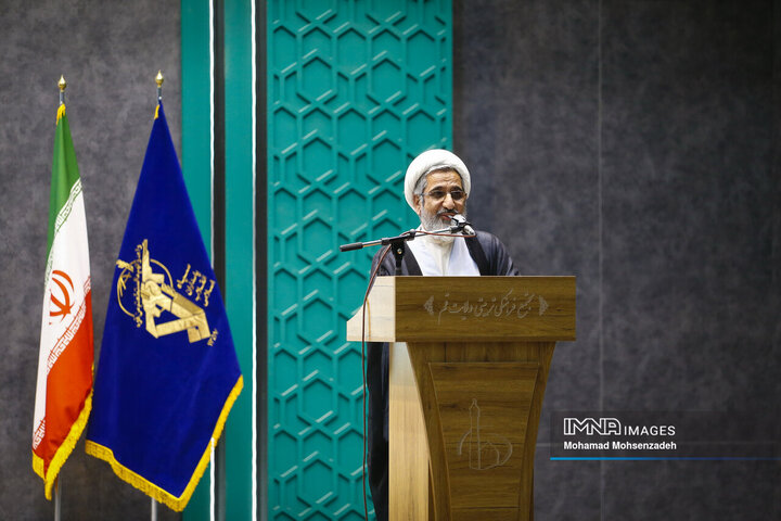 آیین تکریم و معارفه فرمانده جدید سپاه قم