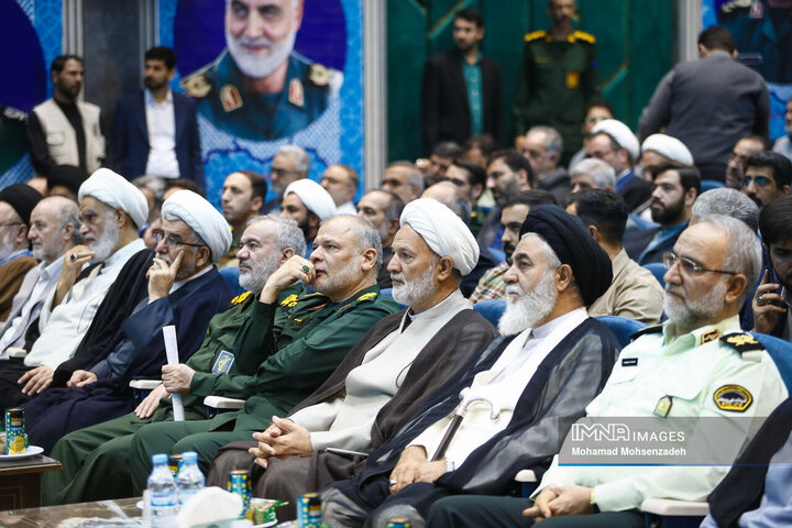 آیین تکریم و معارفه فرمانده جدید سپاه قم