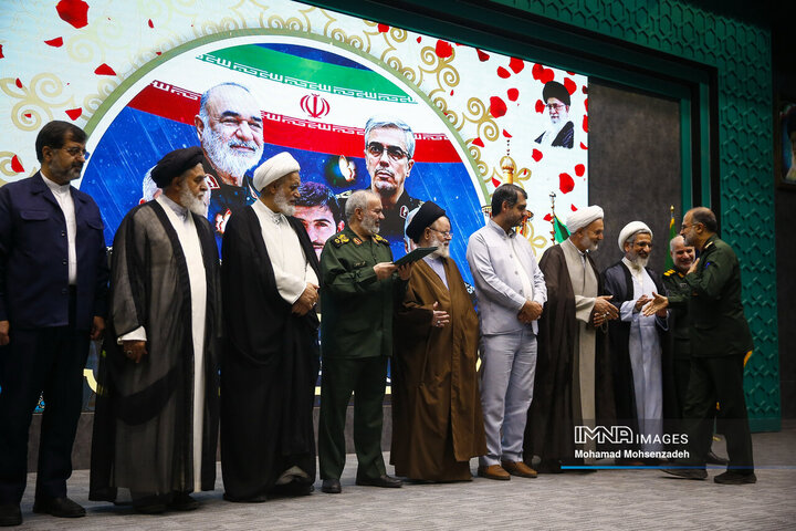 آیین تکریم و معارفه فرمانده جدید سپاه قم