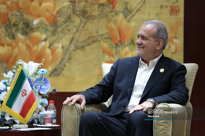 دیدار نخست وزیر پاکستان با رئیس جمهور