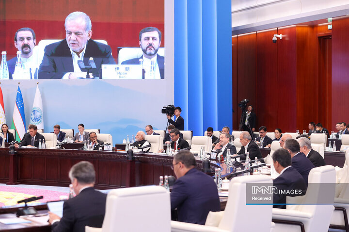 نشست سران سازمان همکاری شانگهای