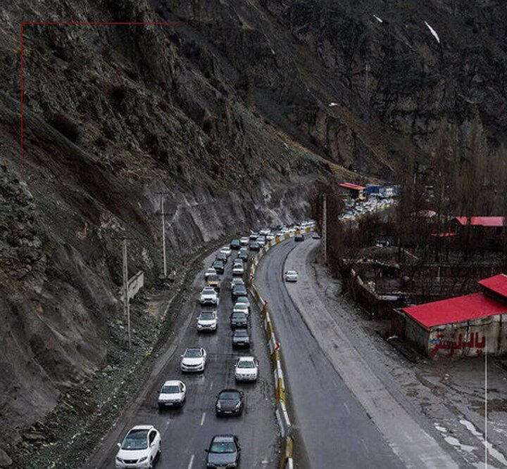 وضعیت جاده چالوس و جاده هراز هم اکنون آنلاین؛ امروز پنجشنبه ۱۴ آذر