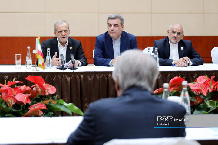 دیدار دبیرکل سازمان ملل متحد با رئیس جمهور