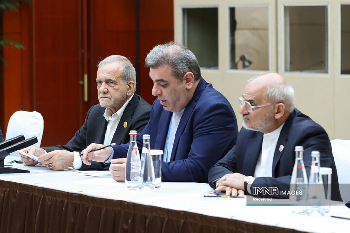 دیدار دبیرکل سازمان ملل متحد با رئیس جمهور