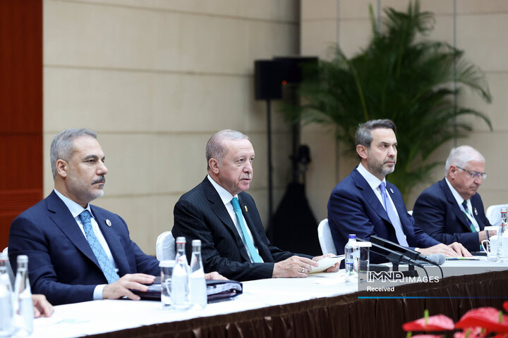 دیدار روسای جمهور ایران و ترکیه